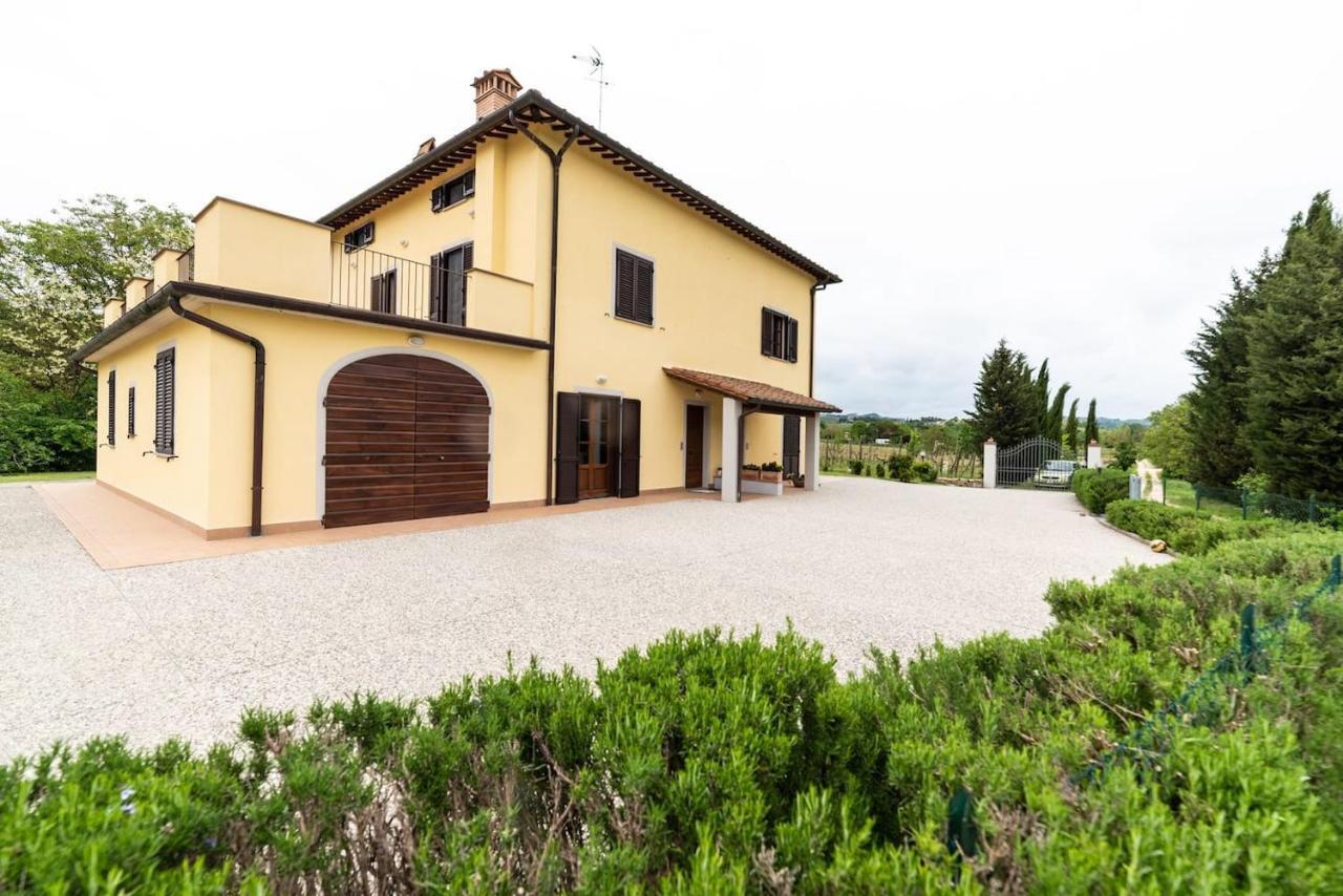 Il Mandorlo Nella Campagna Di Certaldo Apartment Aia Murata Bagian luar foto